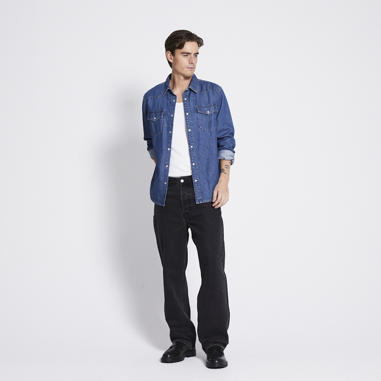 Denim shirt "Clint" Blue Used